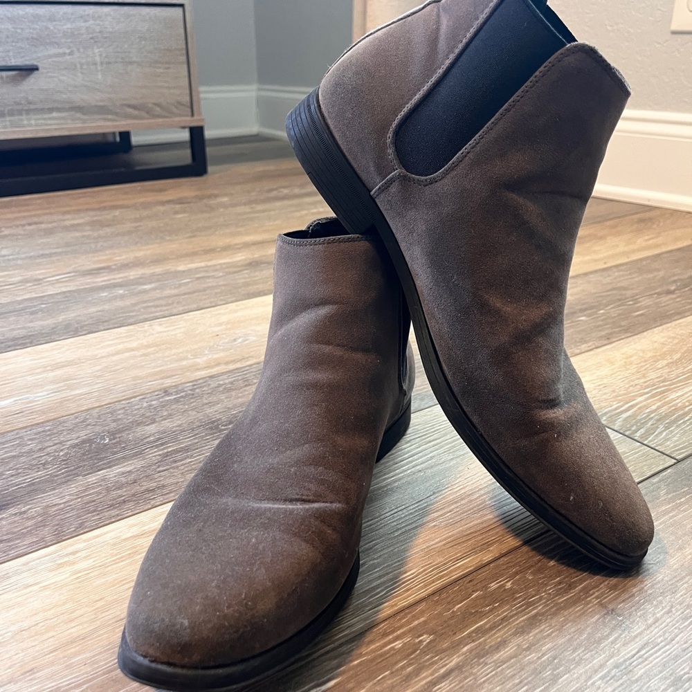 ASOS Men's Dark Grey Chelsea Boots